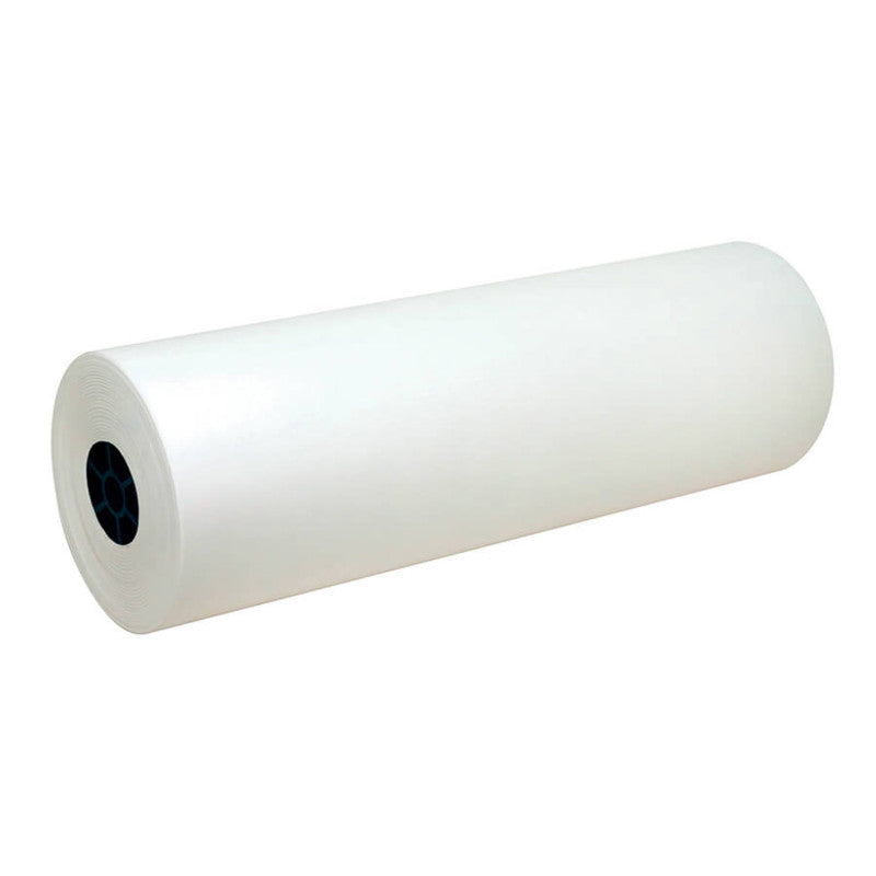 PACON - Lightweight Kraft Paper Roll, White, 24" x 1000', 1 Roll