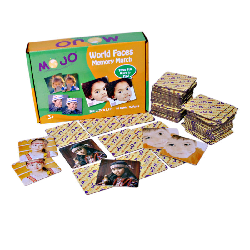 MOJO - World Faces Memory Cards