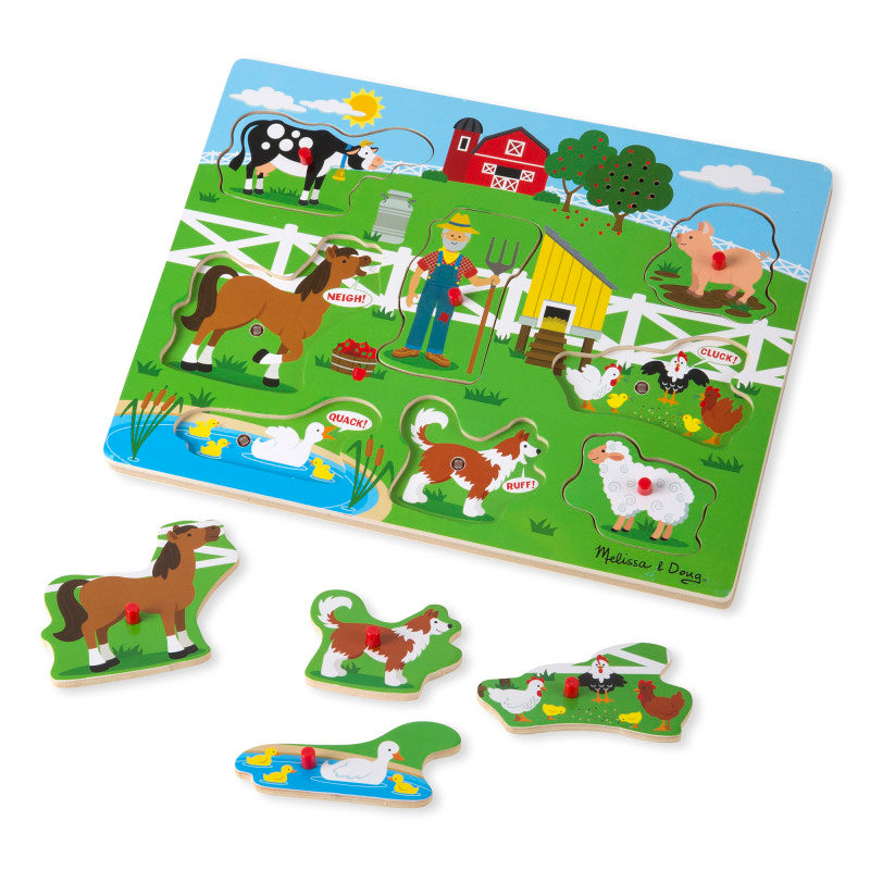 MELISSA & DOUG - Old MacDonald's Farm Sound Puzzle