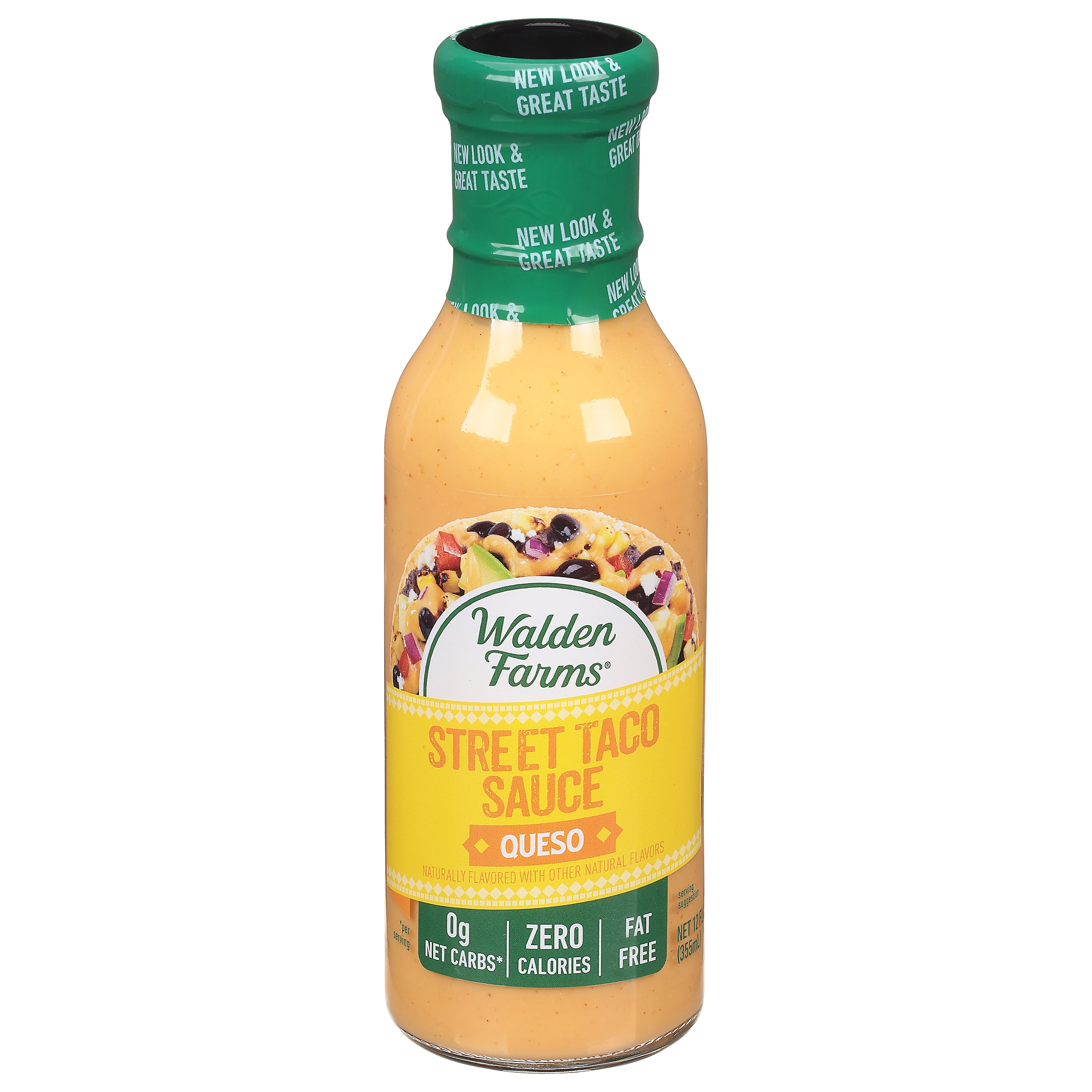 Walden Farms Queso Sweet Taco Sauce 12 fl oz - Case of 6