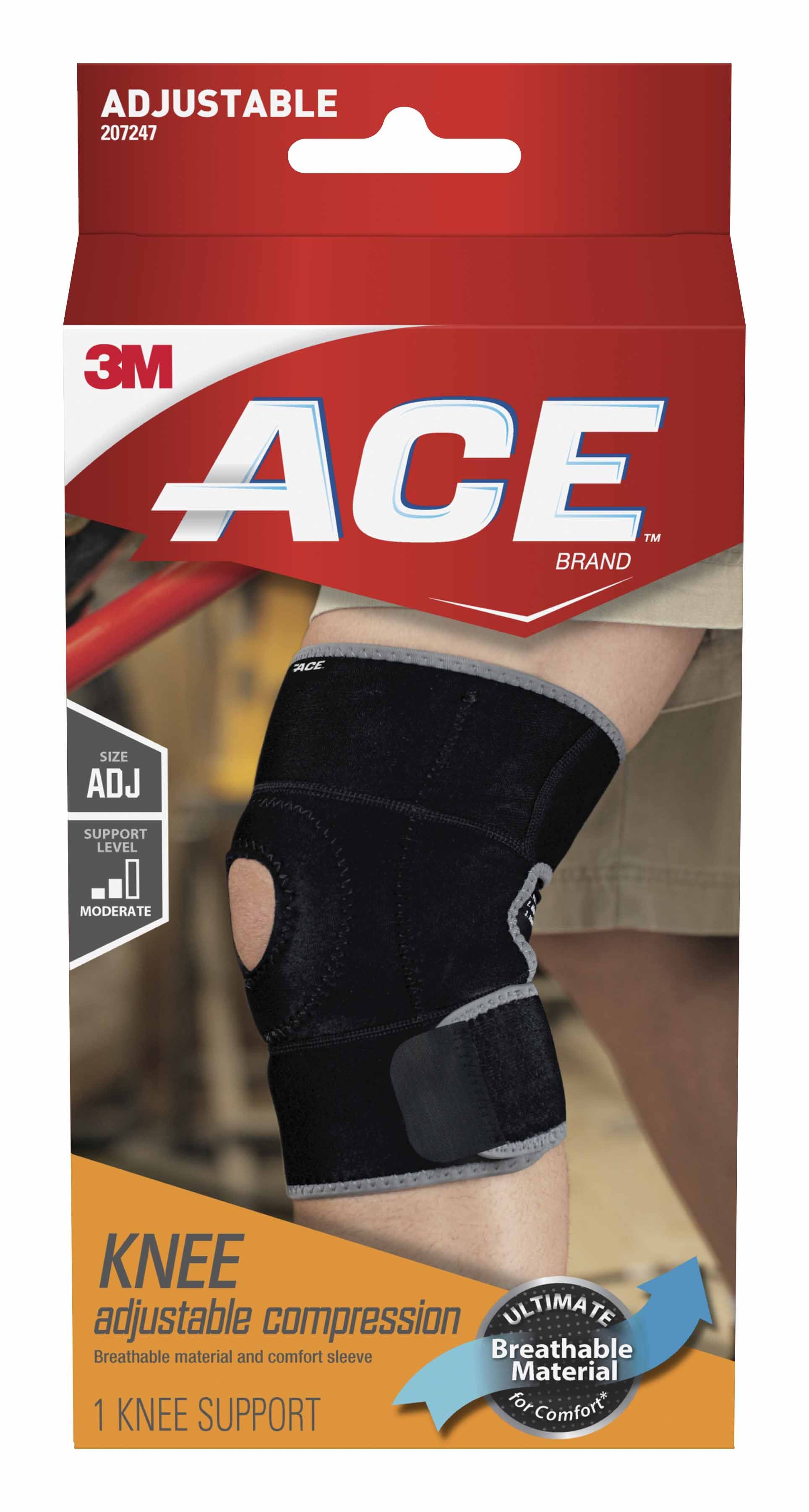 3M Company - Knee Brace ACE™ One Size Fits Most Left or Right Knee [1/EA]