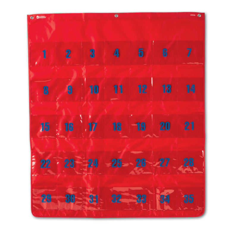 LEARNING RESOURCES - Calculator Storage Pocket Chart