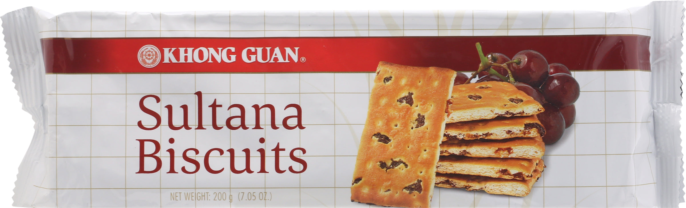 Khong Guan Sultana Biscuits 7.05 oz - Case of 24
