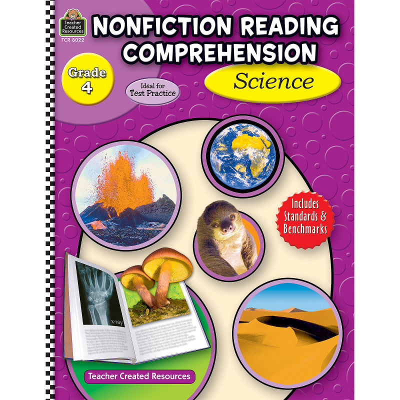TEACHER CREATED RESOURCES - Nonfiction Reading Comprehension: Science, Grade 4