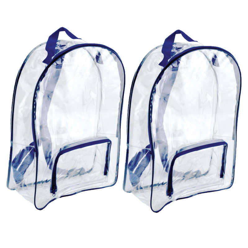 BAGS OF BAGS - Clear Backpack, Pack of 2