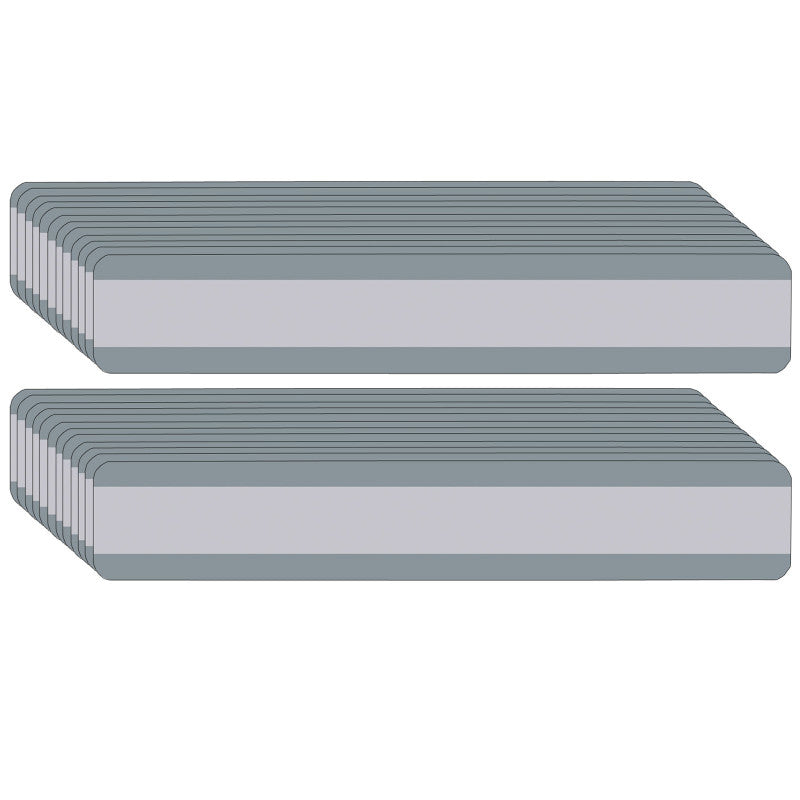 ASHLEY PRODUCTIONS - Double Wide Sentence Strip Reading Guide, 1-1/4" x 7-1/4", Gray, Pack of 24
