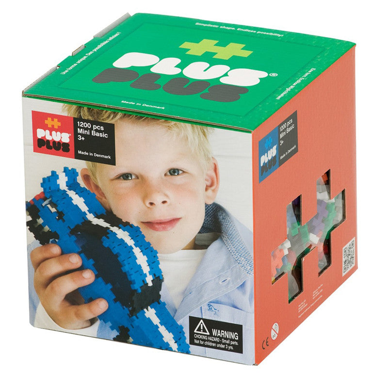 PLUS-PLUS - Open Construction Set, Basic, 1200 Pieces