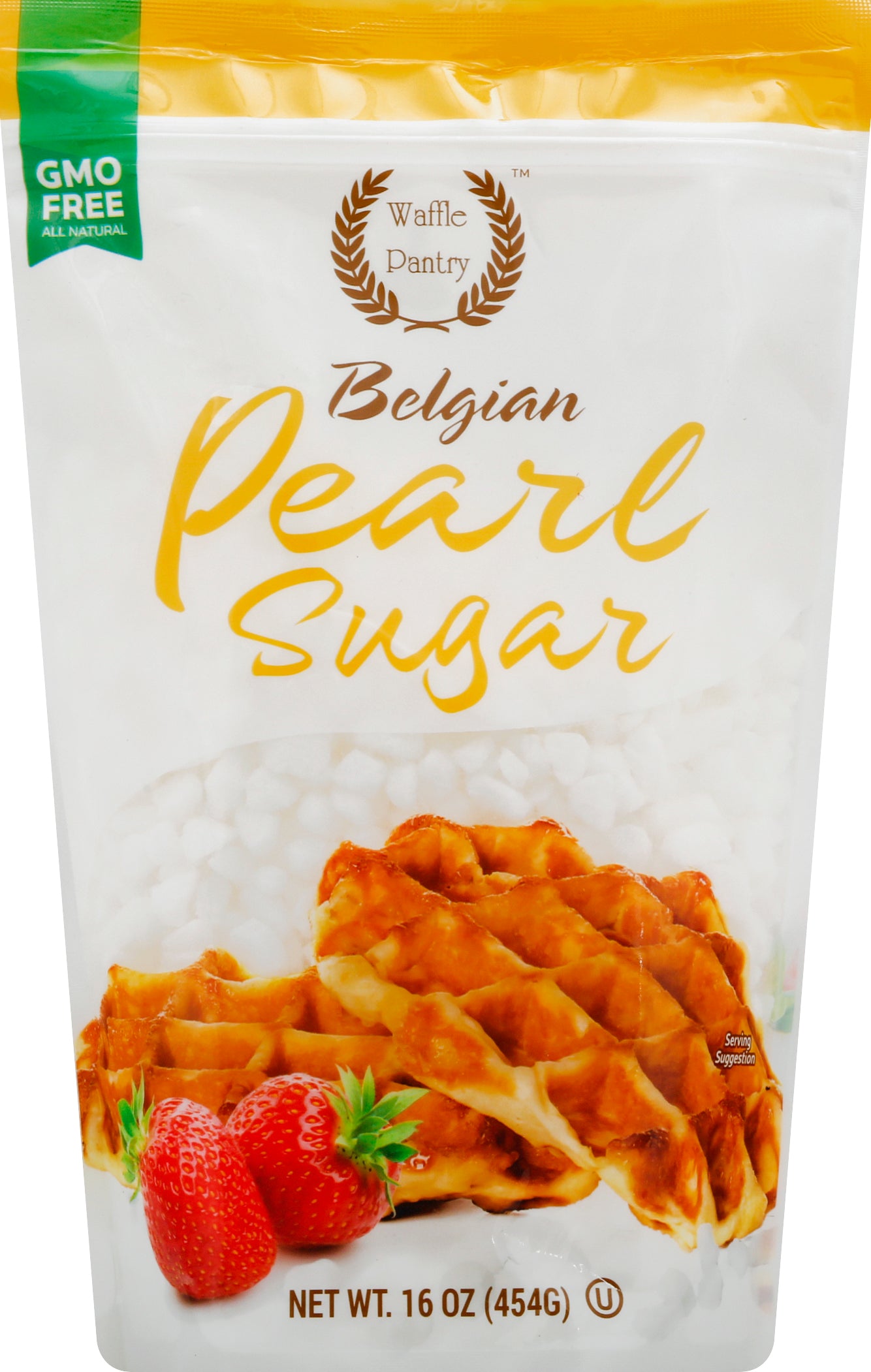 Waffle Pantry Belgian Pearl Sugar 16 oz - Case of 1