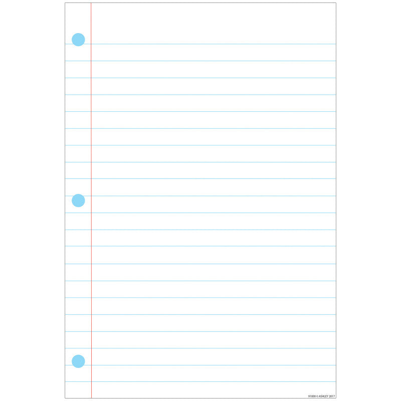 Smart Poly™ Notebook Page Chart, Dry-Erase Surface, 13" x 19"