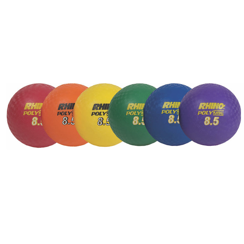 CHAMPION SPORTS - Rhino® Poly 8.5-Inch Playground Ball Set
