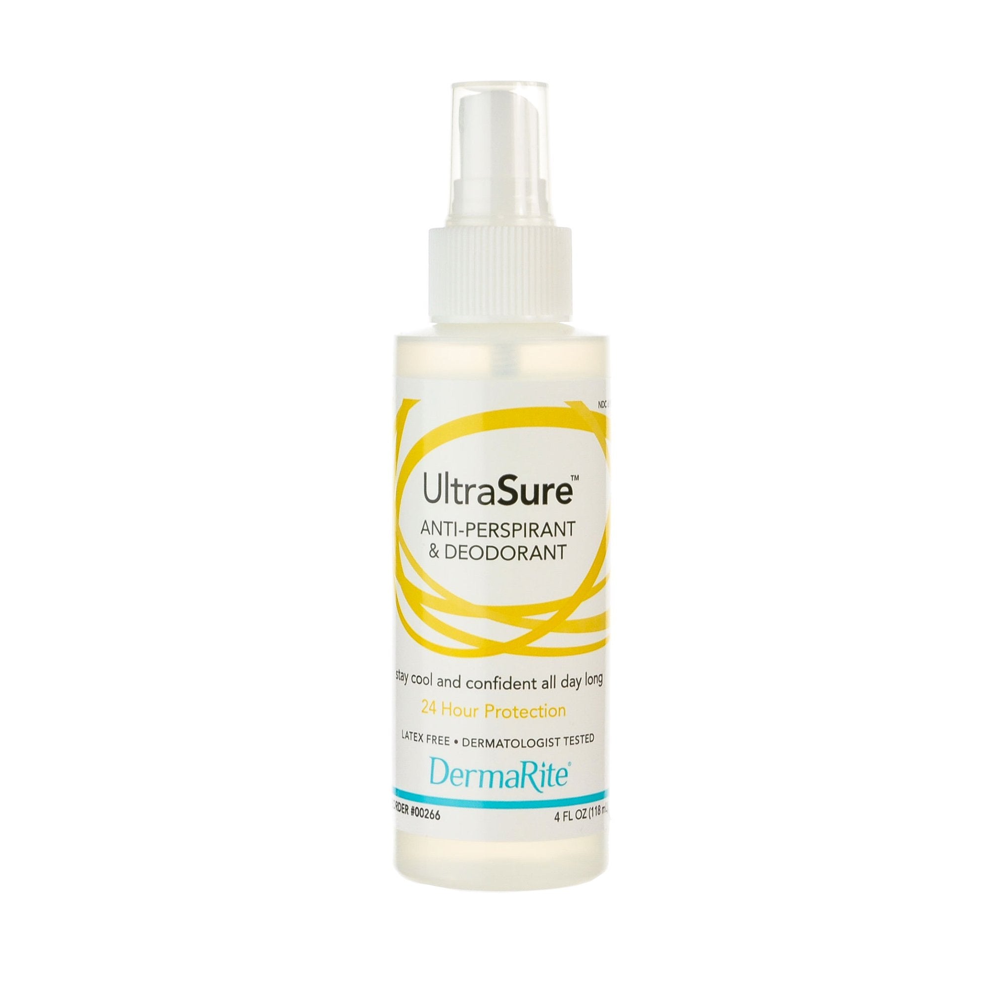 DermaRite Industries - Antiperspirant / Deodorant UltraSure™ Pump Spray 4 oz. Scented [24/CS]