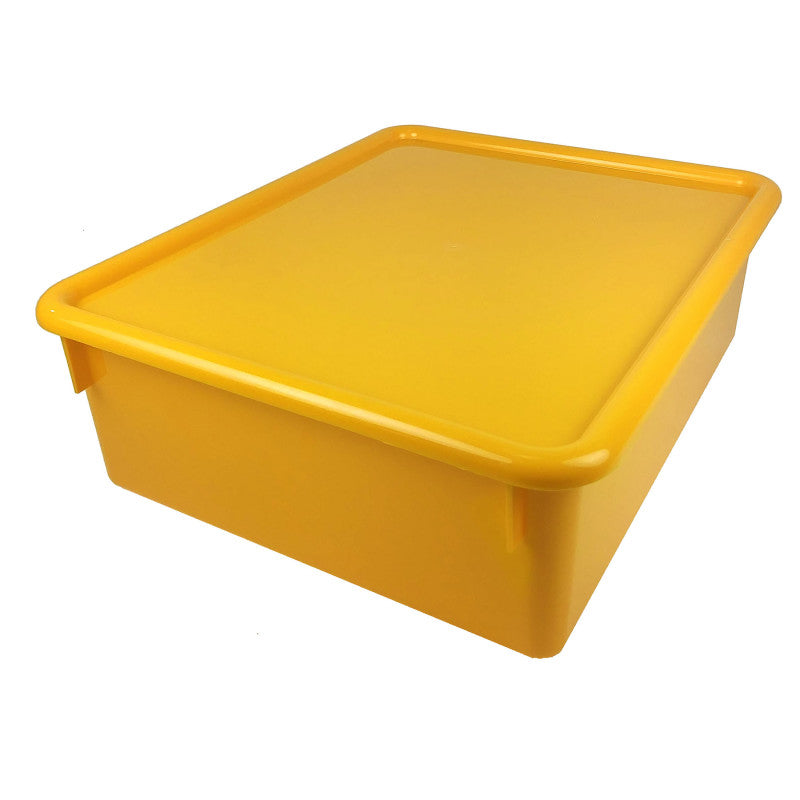 ROMANOFF - Double Stowaway® Tray with Lid, Yellow