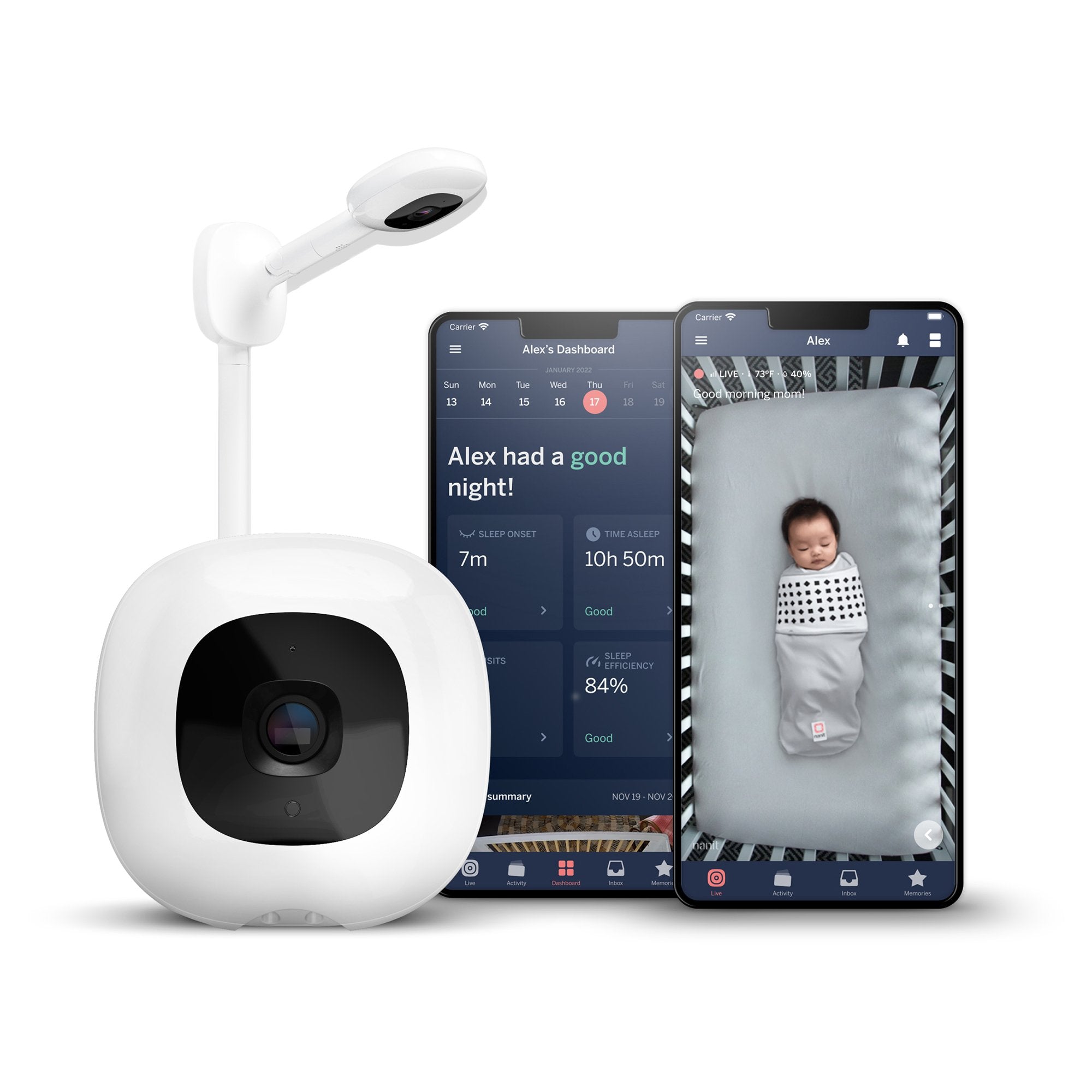 Nanit - Baby Monitor with Wall Mount Nanit Pro Smart [1/EA]