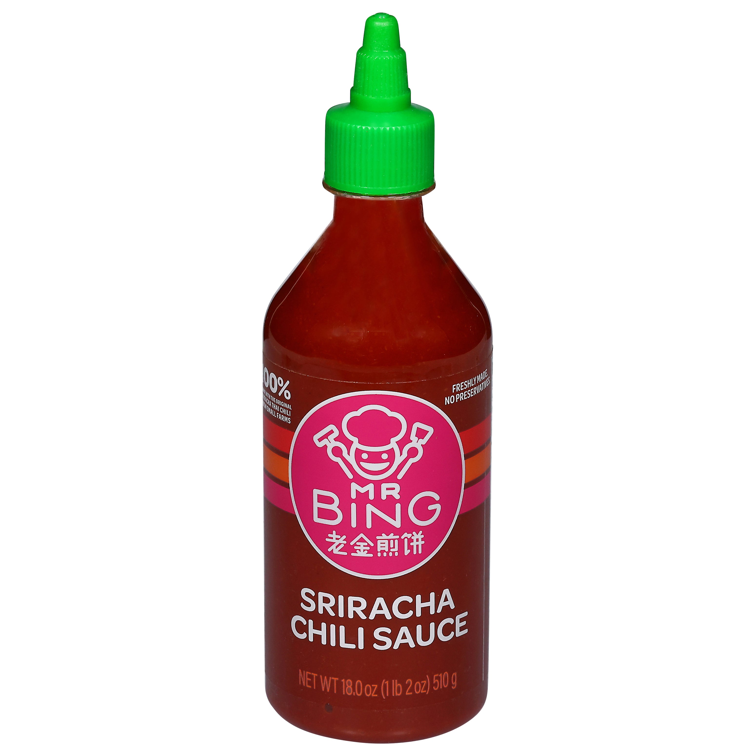 Mr Bing Sriracha Chili Sauce 18.0 oz - Case of 12