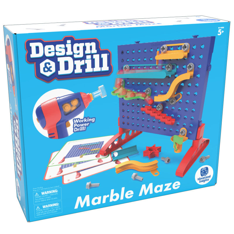 EDUCATIONAL INSIGHTS - Design & Drill® Make-a-Marble Maze