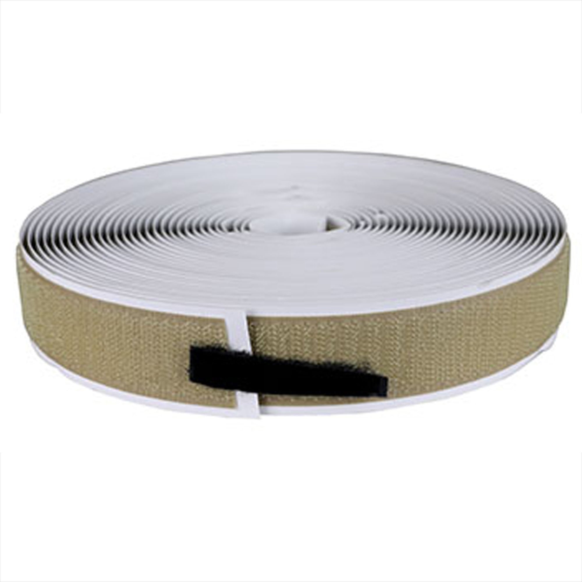 Fabrication Enterprises - Self-Adhesive Hook Velcro® Brand 0.2 X 1 X 360 Inch, 1 Inch Hook Tan [1/EA]