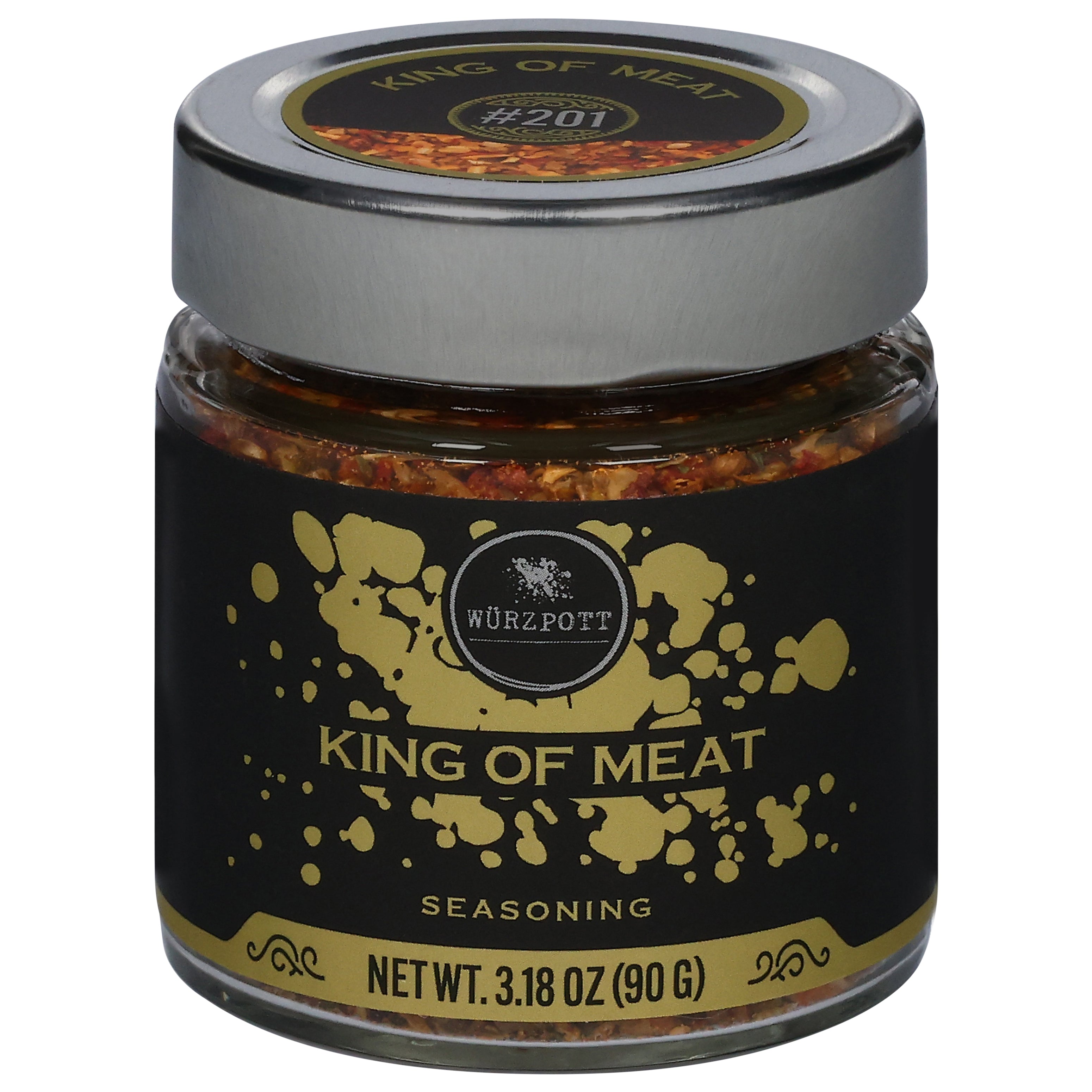 Wurzpott King of Meat Seasoning 3.18 oz - Case of 6