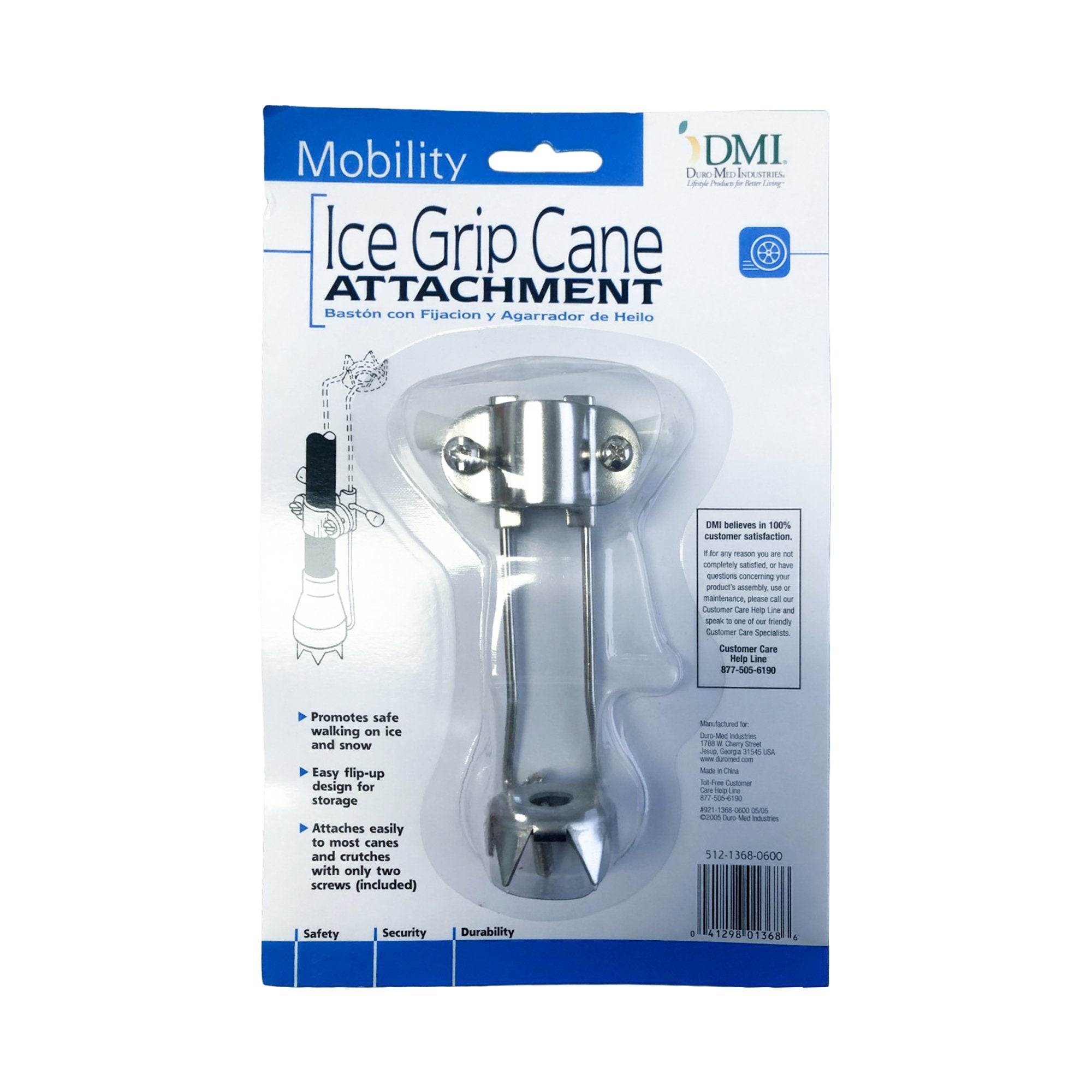 Mabis Healthcare - Cane Ice Grip Tip For Cane / Crutch [1/EA]