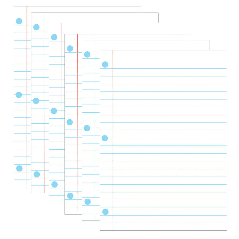 ASHLEY PRODUCTIONS - Magnetic Notebook Page, 8-1/2" x 11", Pack of 6