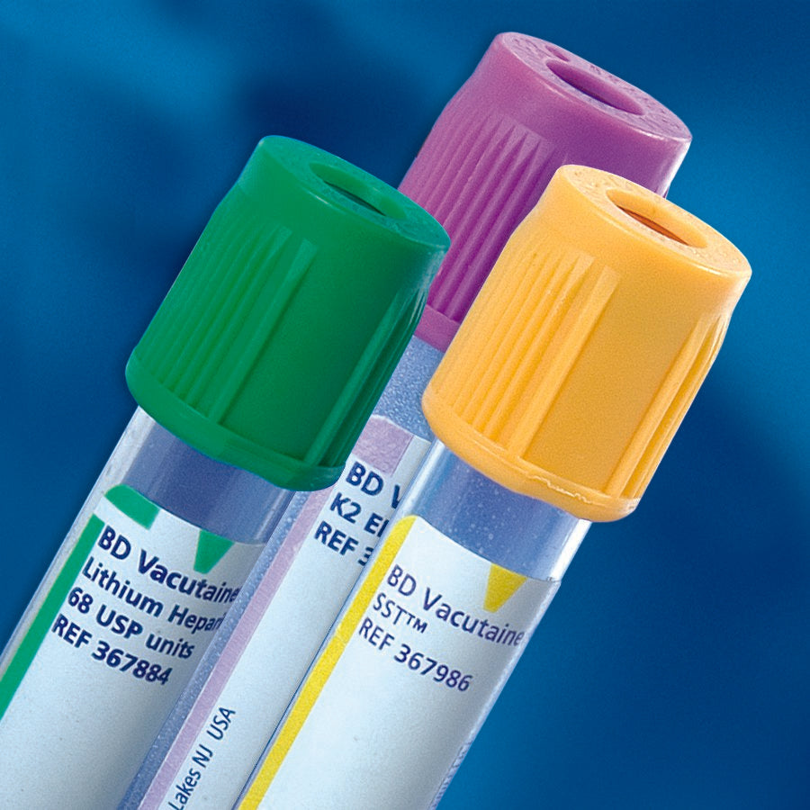 BD - BD Vacutainer® Venous Blood Collection Tube K2 EDTA Additive 2 mL BD Hemogard™ Closure Plastic Tube [100/BX]