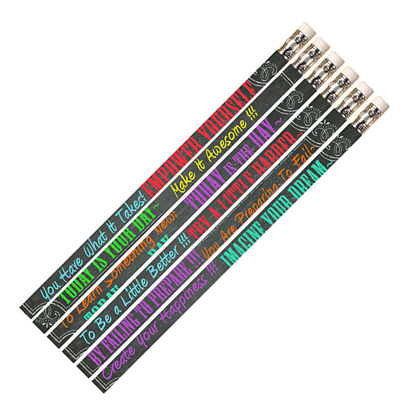 MUSGRAVE PENCIL COMPANY - Chalk It Up Pencil, 12 Per Pack, 12 Packs