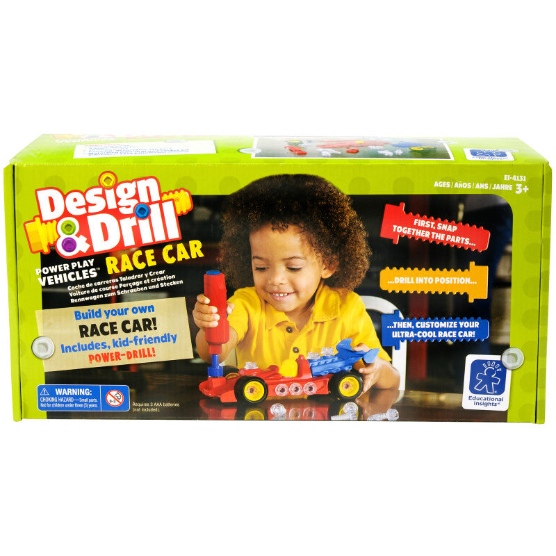 EDUCATIONAL INSIGHTS - Design & Drill® Power Play Vehicles™ Race Car