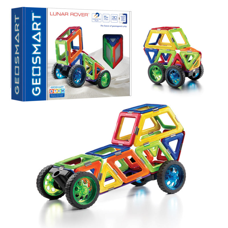 GEOSMART - Lunar Rover 30 pc., Magnetic Construction