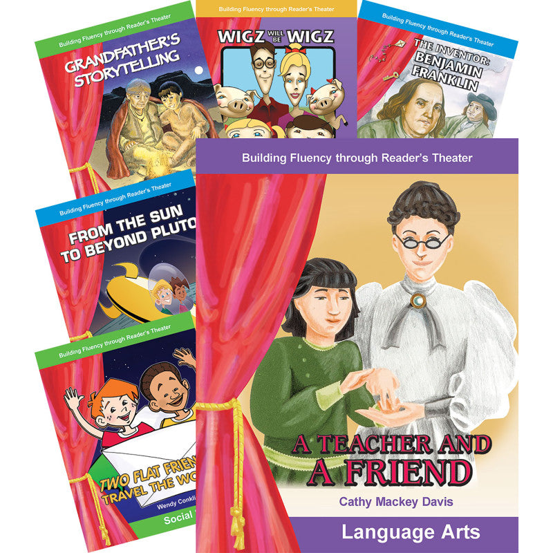 TEACHER CREATED MATERIALS - Reader's Theater: Grades 3-4, 8-Book Set