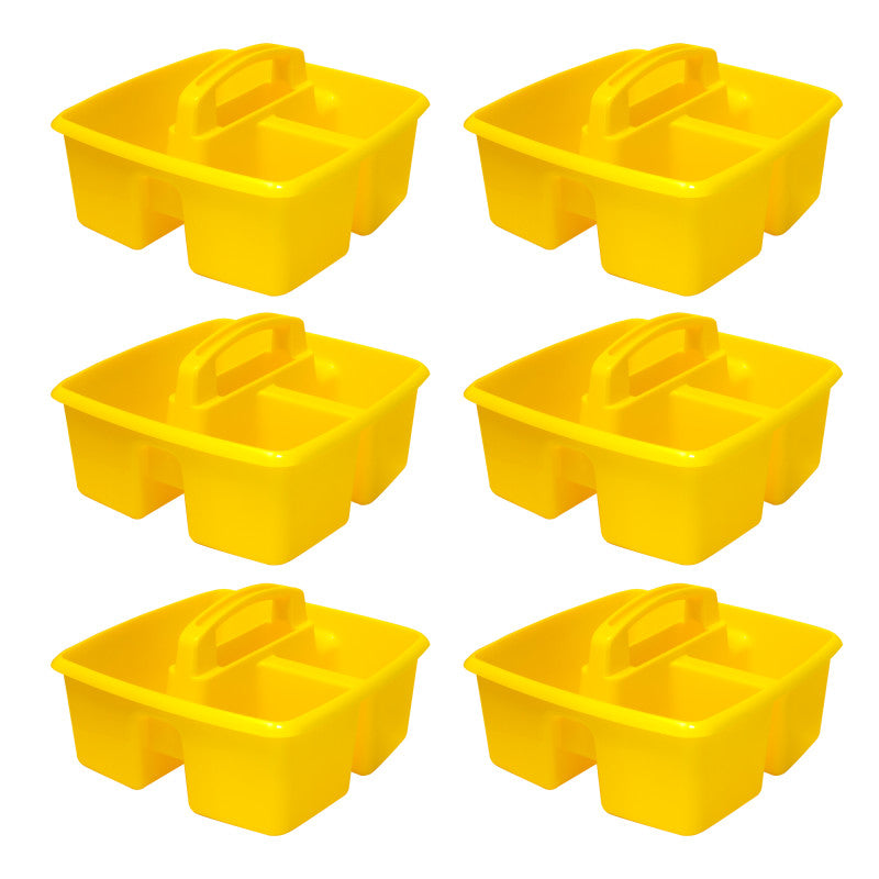 STOREX - Small Caddy, Yellow, Pack of 6