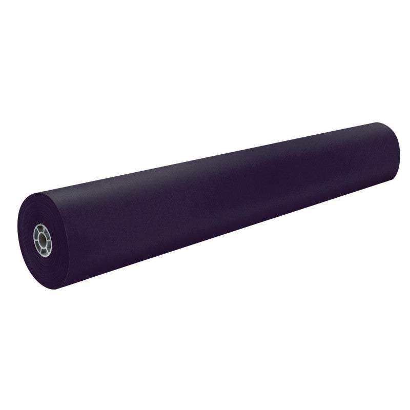 RAINBOW - Colored Kraft Duo-Finish® Paper, Black, 36" x 1,000', 1 Roll