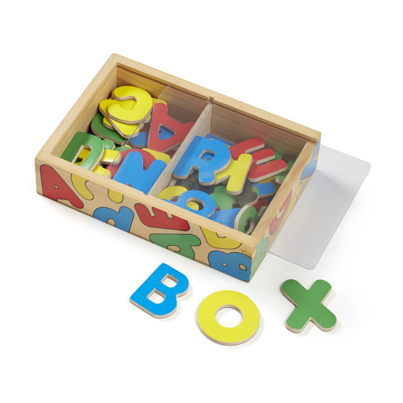 MELISSA & DOUG - Wooden Letter Alphabet Magnets