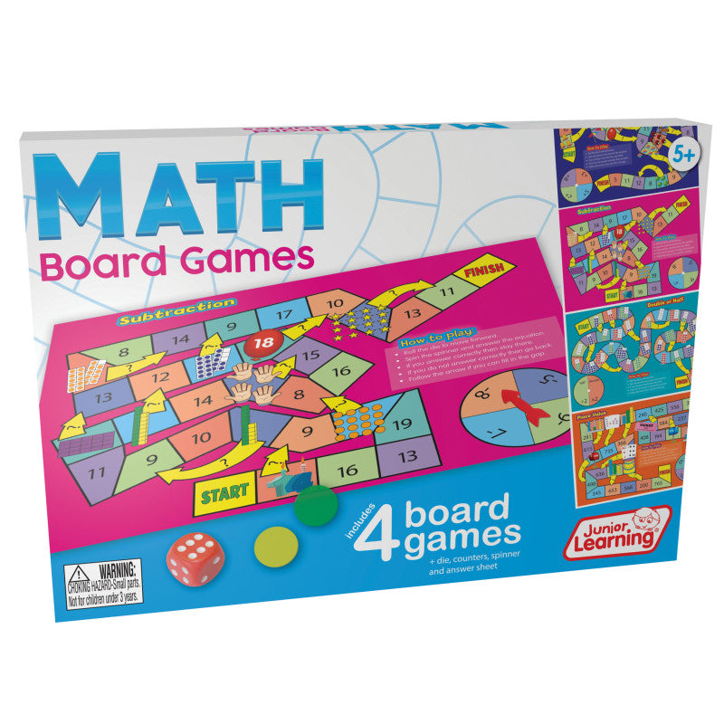 JUNIOR LEARNING - Math Board Games