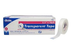 Dukal - Medical Tape Dukal™ Transparent 1 Inch X 10 Yard LLDPE NonSterile [144/CS]