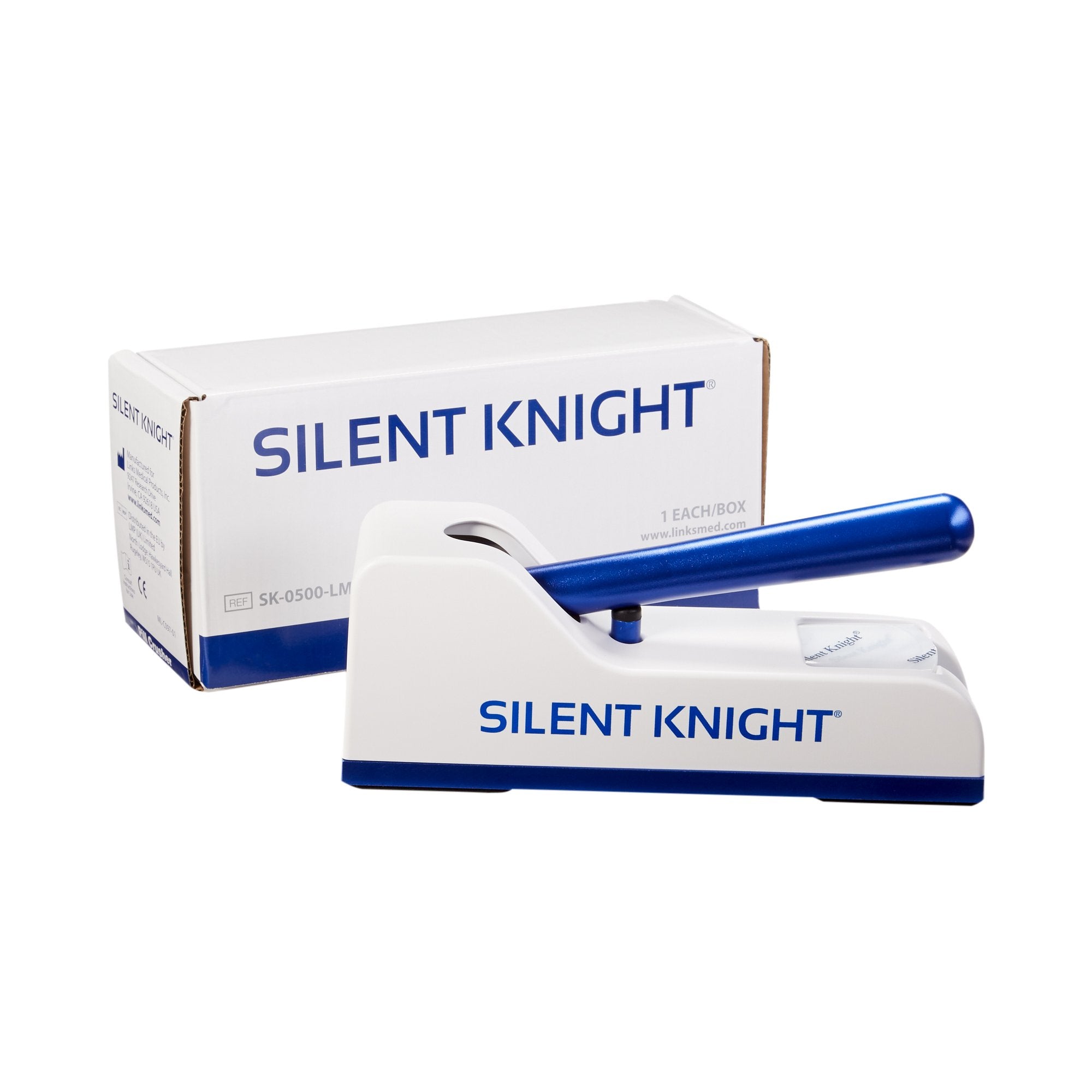 McKesson Brand - Pill Crusher Silent Knight® Hand Operated Blue / White [1/EA]