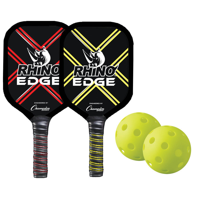 CHAMPION SPORTS - Rhino Pickleball Edge 2 Player Set