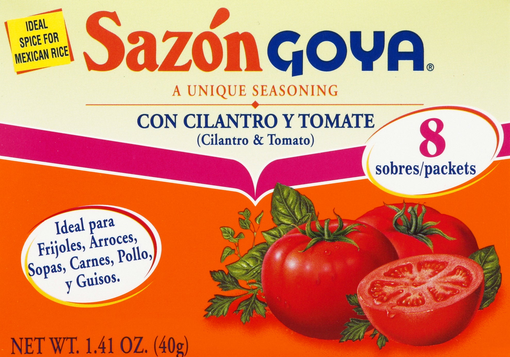 Sazon Goya Seasoning 8 ea - Case of 36