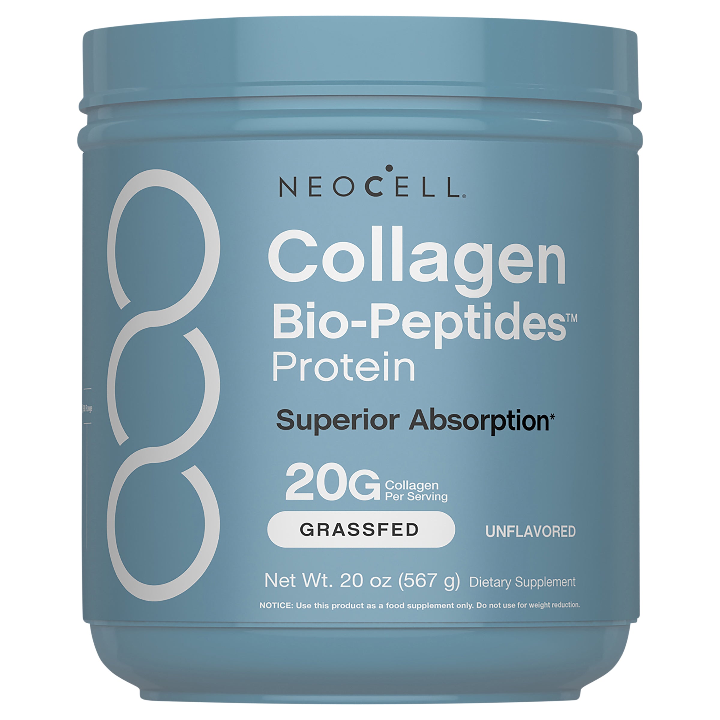 NeoCell Collagen Bio-Peptides Protein 20 Oz Jar - Case of 1