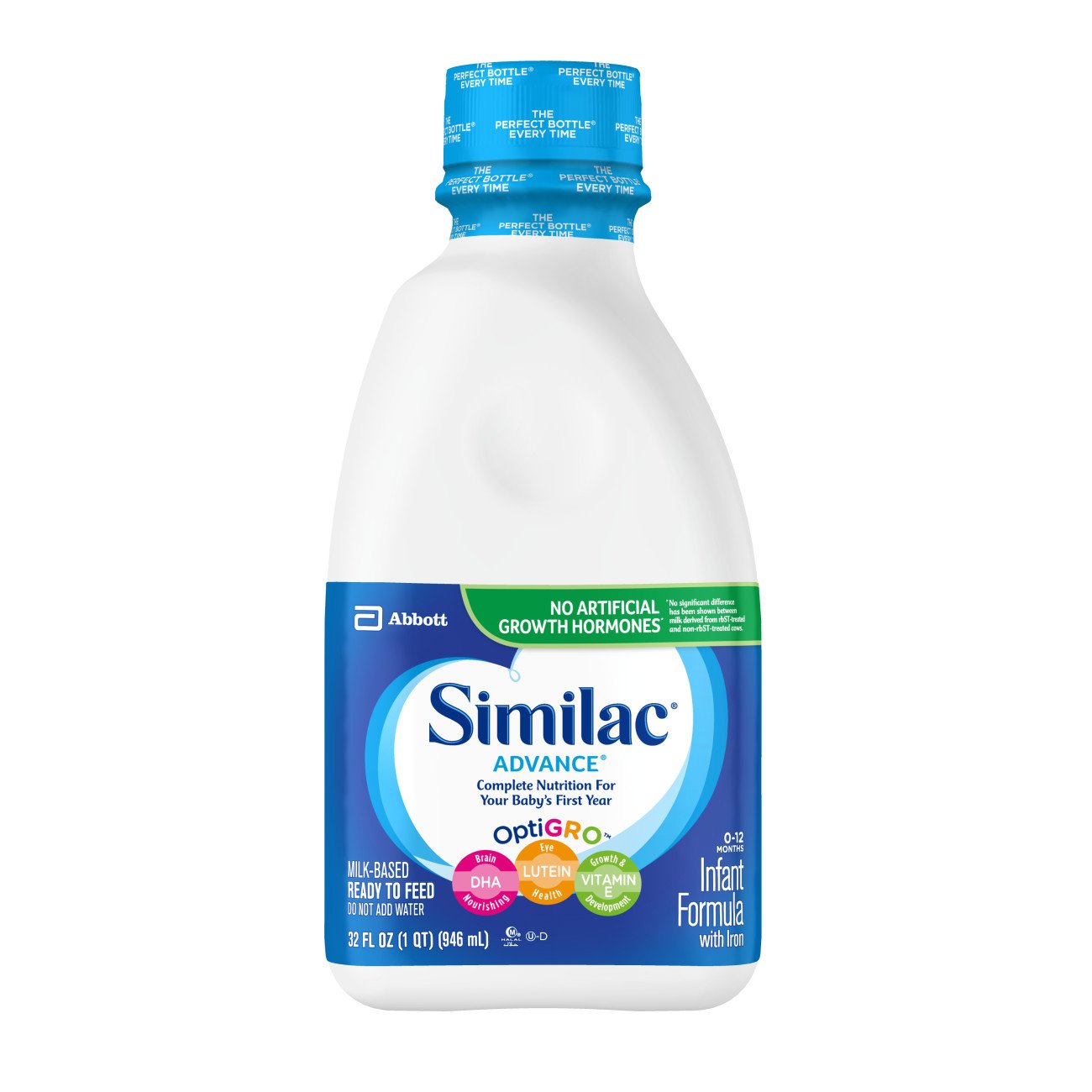 Abbott Nutrition - Infant Formula Similac® Advance® Unflavored 32 oz. Bottle Liquid Iron [6/CS]