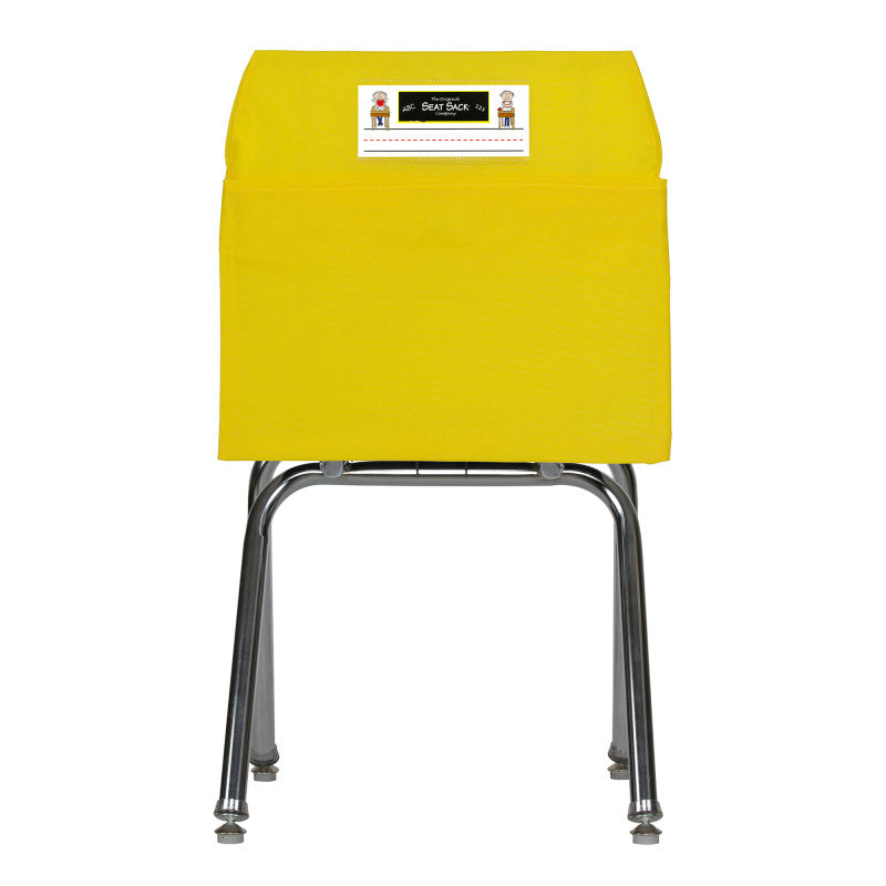 SEAT SACK - Seat Sack, Small, 12 inch, Chair Pocket, Yellow