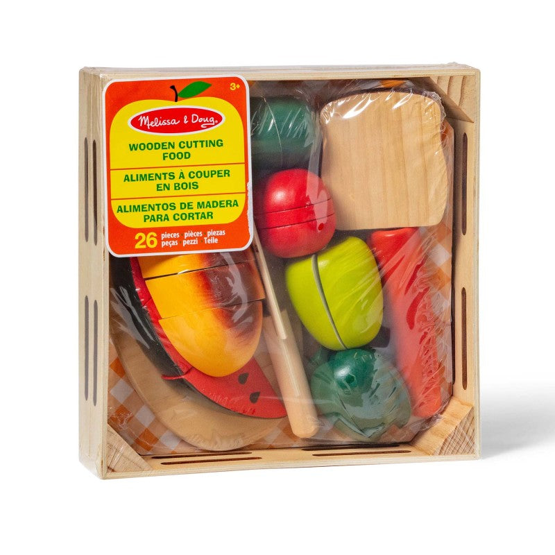 Cutting Food - Wooden Play Food