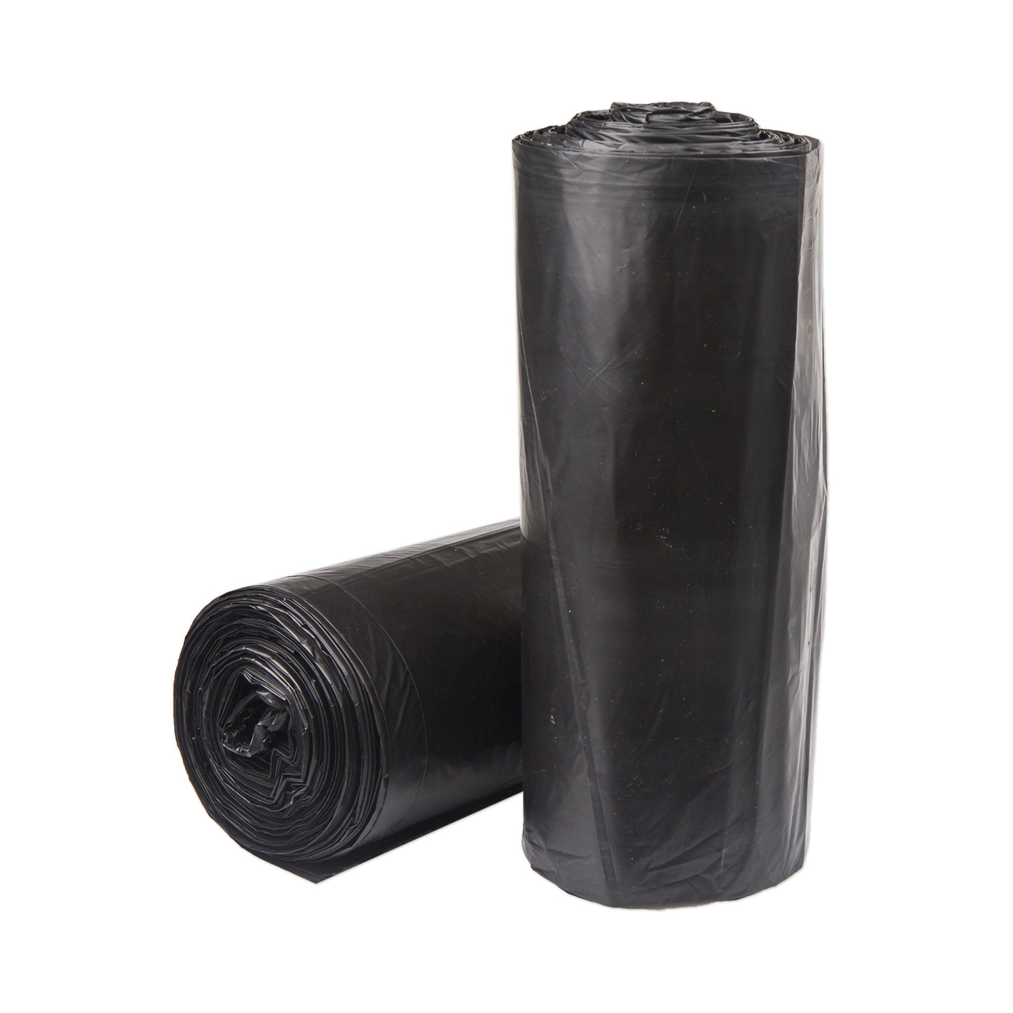 McKesson Brand - Trash Bag McKesson 60 gal. Black LLDPE 1.4 mil 38 X 58 Inch Star Seal Bottom Coreless Roll [100/CS]