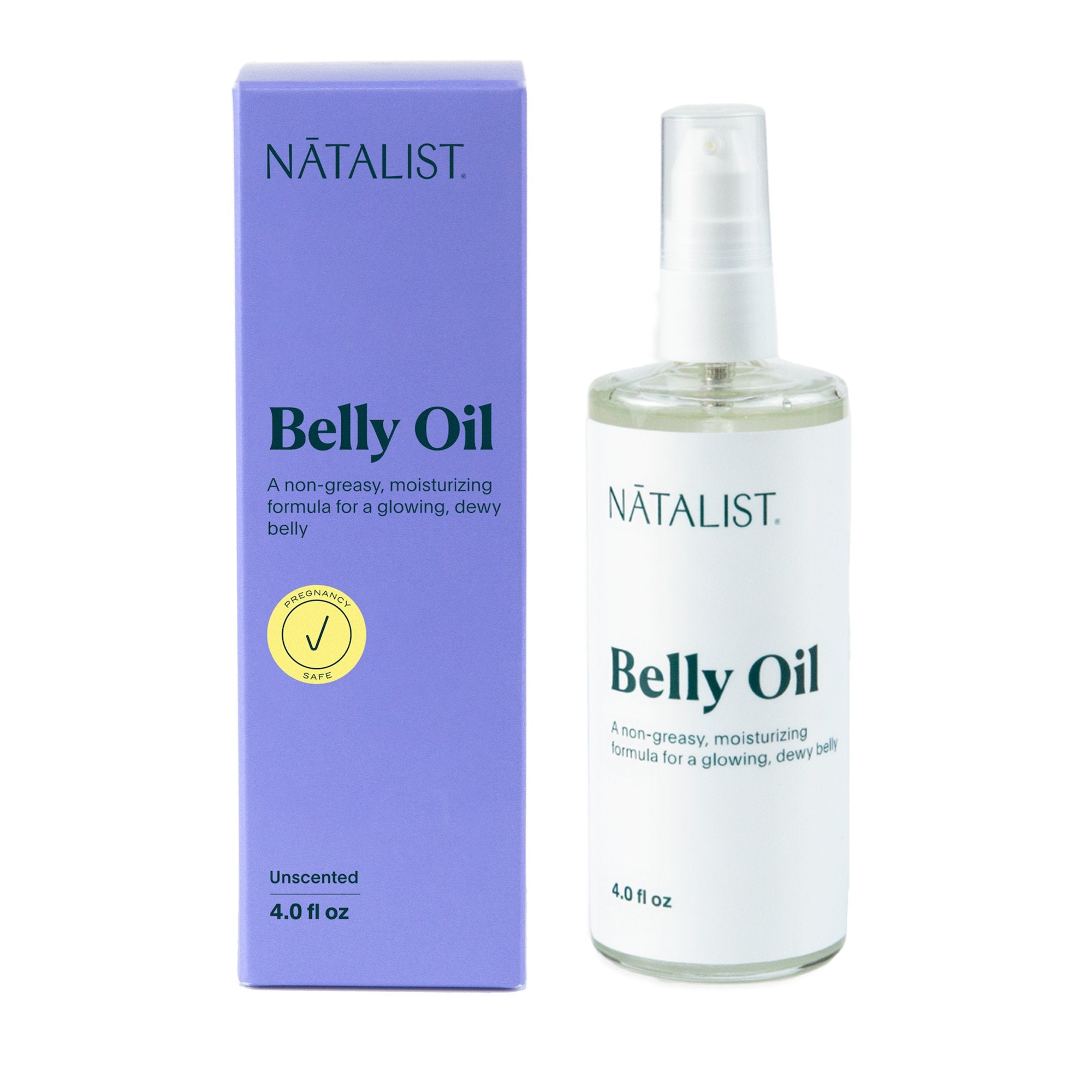 Baby Someday Inc dba Natalist - Body Oil Natalist® Belly Oil 4 oz. Pump Bottle Unscented Oil [12/CS]