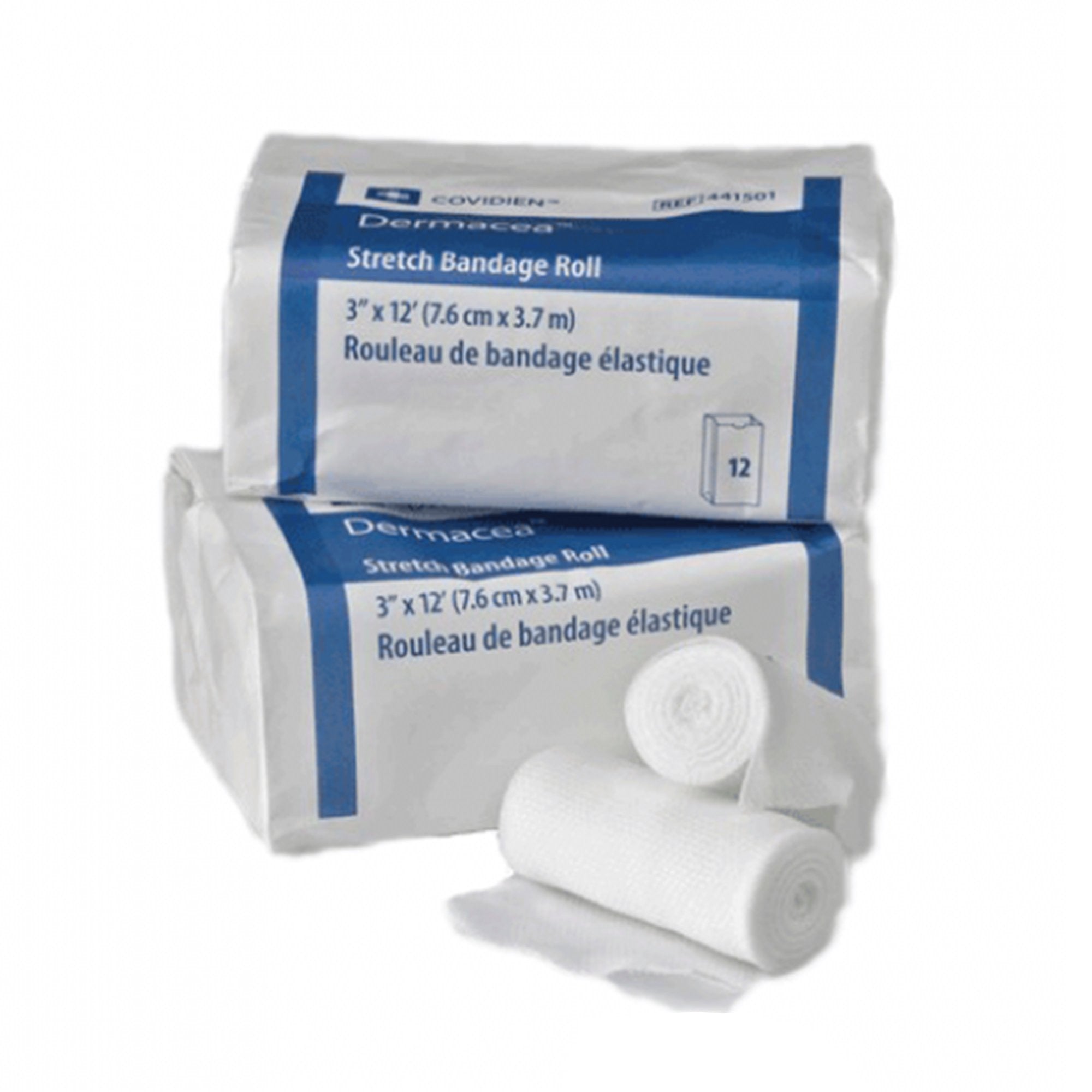 Cardinal - Conforming Bandage Dermacea™ 3 Inch X 4 Yard 1-Ply NonSterile 12 per Pack [96/CS]