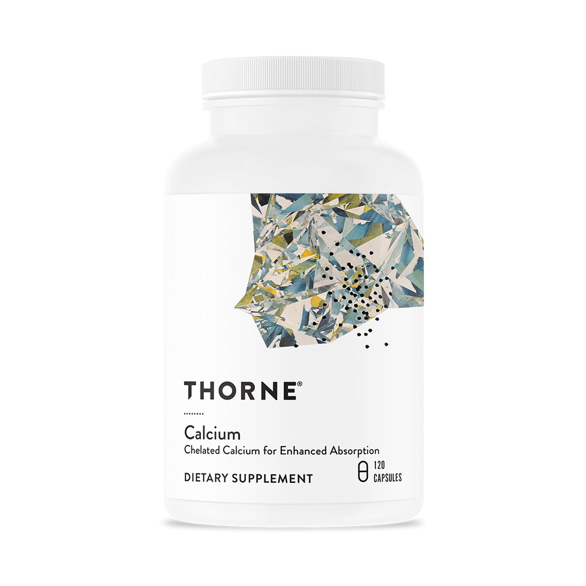 Thorne Research Inc - Dietary Supplement THORNE® Calcium Calcium (as DimaCal® DiCalcium Malate) 250 mg Strength Capsule 120 per Bottle [12/CS]