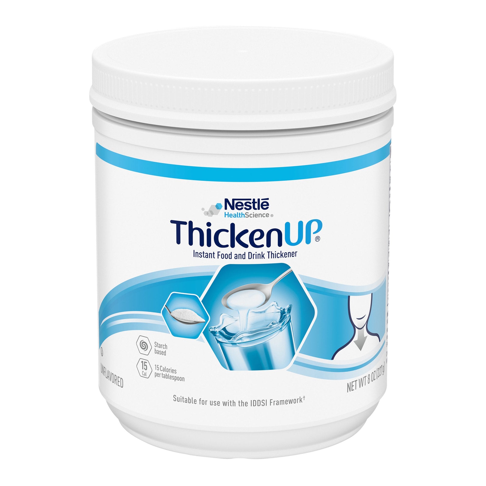 Nestle Healthcare Nutrition - Food and Beverage Thickener ThickenUp® 8 oz. Canister Unflavored Powder IDDSI Level 0 Thin [12/CS]