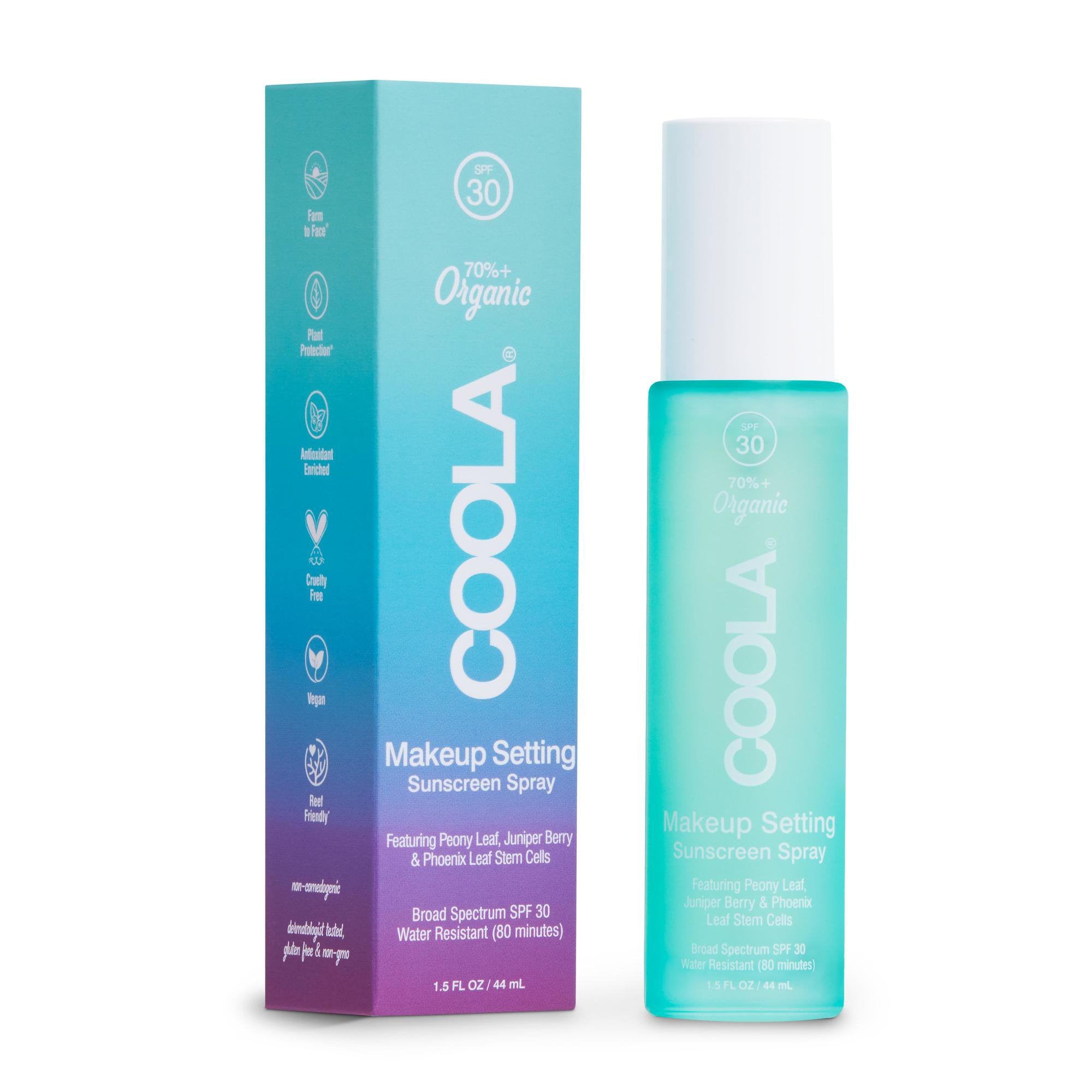 COOLA LLC - Sunscreen COOLA® Makeup Setting Spray SPF 30 Liquid 1.5 oz. Bottle [24/CS]