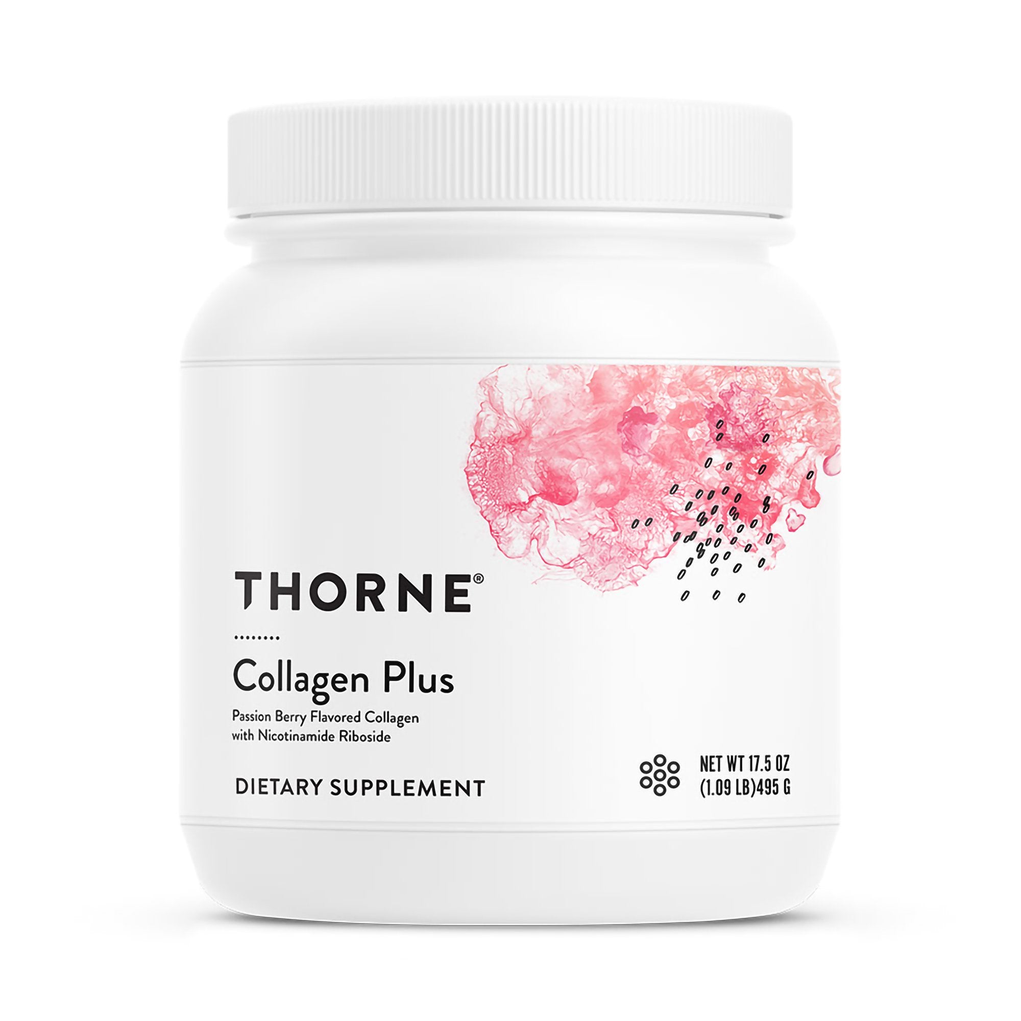 Thorne Research Inc - Dietary Supplement THORNE® Collagen Plus Various Strengths Powder 17.5 oz. Passion Berry Flavor [6/CS]