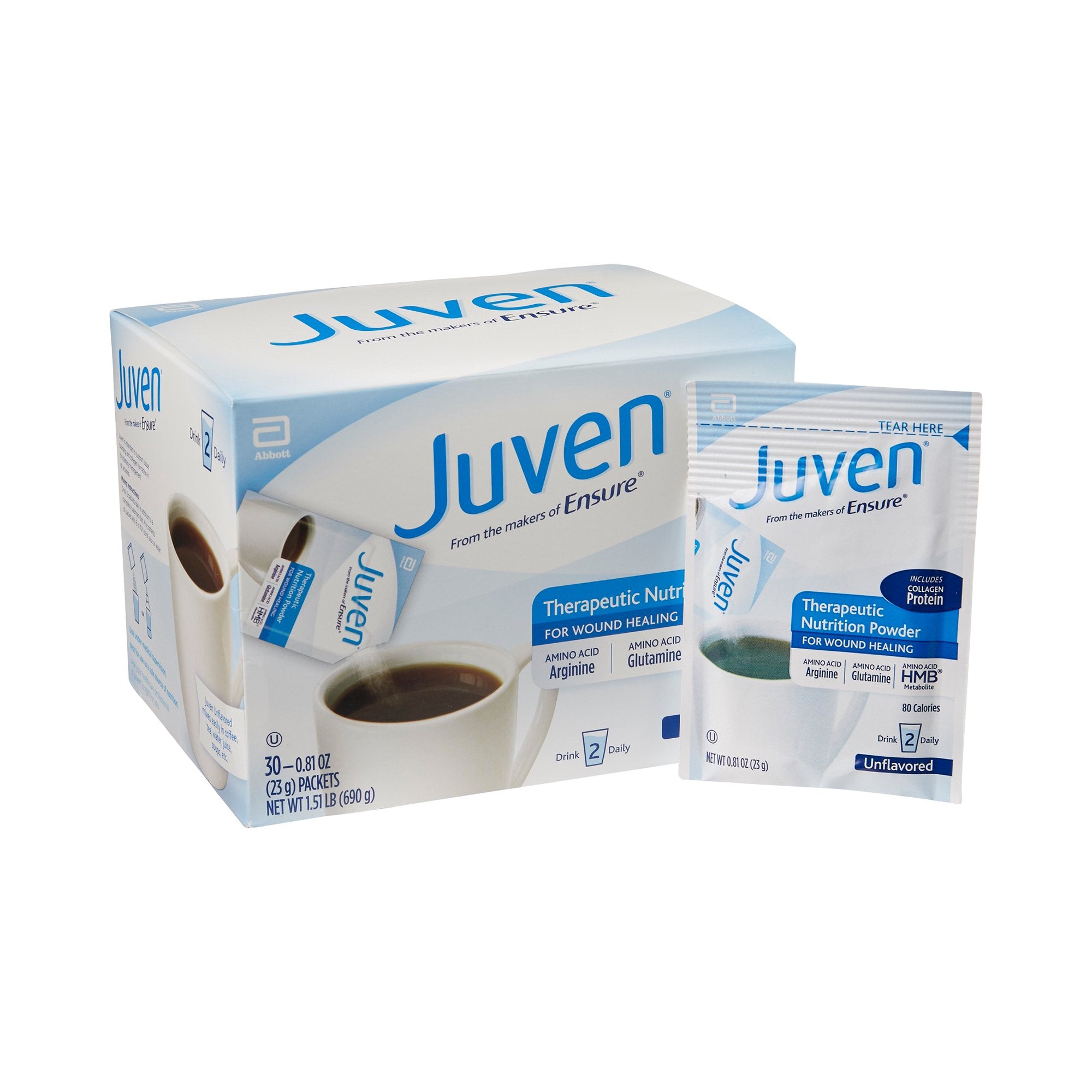 Abbott Nutrition - Oral Supplement Juven® Unflavored Powder 0.81 oz. Individual Packet [30/BX]