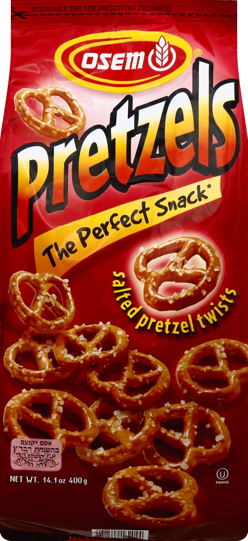 Osem Pretzels 14.1 oz - Case of 12