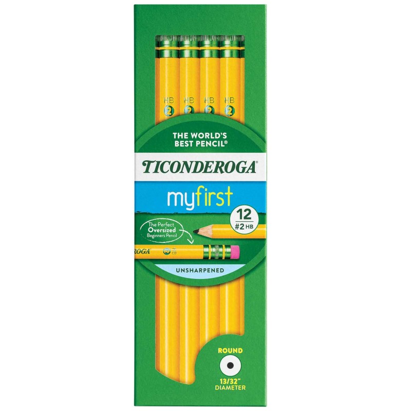 Beginners® Pencils with Eraser, Pack of 12